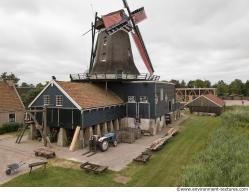 Photo Textures of Building Windmill